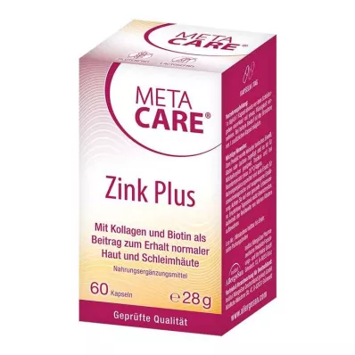 Meta Care sinkki + kapselit, 60 kpl Meta Care sinkki + kapselit, 60 kpl