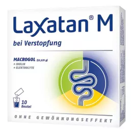 Laxatan M -rakeet oraalisuspension valmistukseen, 10 kpl