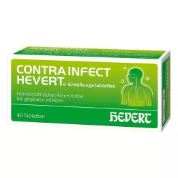 CONTRAINFECT Hevertin kylmätabletit, 40 kpl