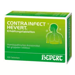 CONTRAINFECT Hevertin kylmätabletit, 100 kpl