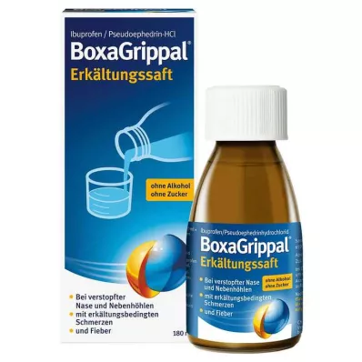 BOXAGRIPPAL Kylmä mehu, 180 ml