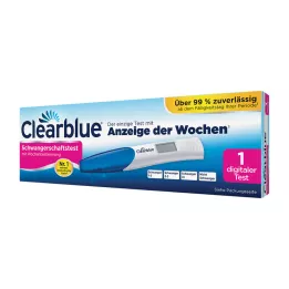 CLEARBLUE Raskaustesti viikon määrityksellä, 1 kpl