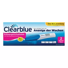 CLEARBLUE Raskaustesti viikon määrityksellä, 2 kpl