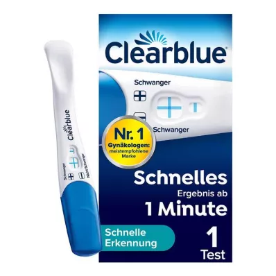 CLEARBLUE Raskaustestin pikatesti, 1 kpl CLEARBLUE Raskaustestin pikatesti, 1 kpl