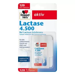 DOPPELHERZ Laktaasi 4500 tablettia, 120 kpl