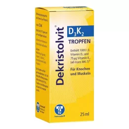 DEKRISTOLVIT D3K2-tipat, 25 ml