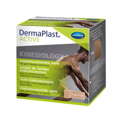 Dermaplast Active Kinesiology Teippi 5 cmx5 m beige, 1 kpl