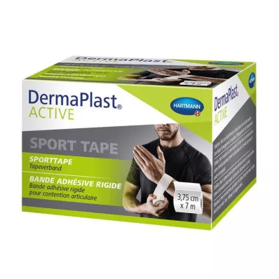 DERMAPLAST Active Sport -teippi 3,75 cmx7 m valkoinen, 1kpl