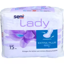 SENI Lady inkontinenssityyny extra plus, 15 kpl