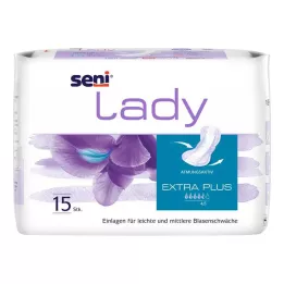 SENI Lady inkontinenssityyny extra plus, 15 kpl