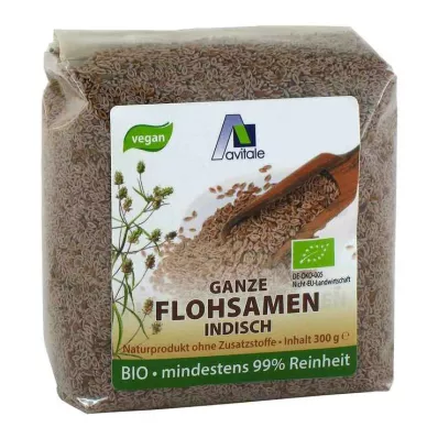 FLOHSAMEN INDISCH kokonainen luomu, 300 g