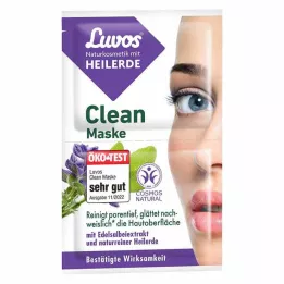 LUVOS Healing Earth Clean Mask Luonnonkosmetiikka, 2X7.5 ml