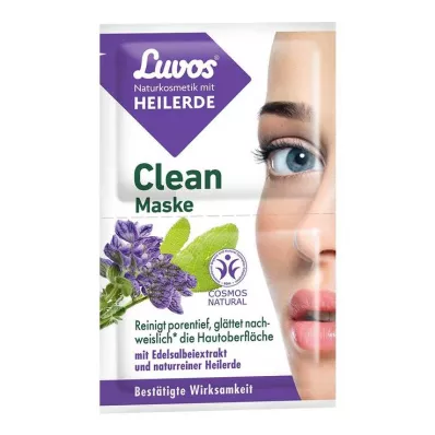 Luvos Naturkosmetik Healing Clay Clean Mask, 2X7,5 ml Luvos Naturkosmetik Healing Clay Clean Mask, 2X7,5 ml