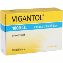 [1000 i.U. D3-vitamiinitabletit, 100 kpl