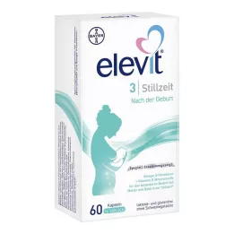 ELEVIT 3 imetyspehmeää kapselia, 60 kpl