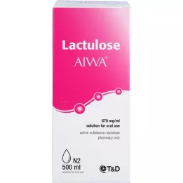 LACTULOSE AIWA 670 mg/ml oraaliliuos, 500 ml