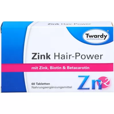 ZINK HAIR-Tehotabletit, 60 kpl