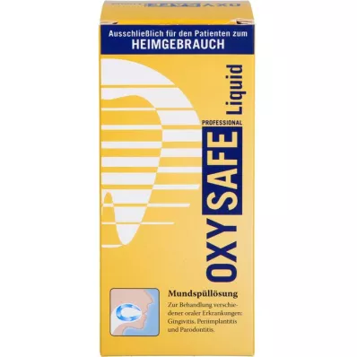 OXYSAFE Nestemäinen Prof. suuvesi hammaslääkärin versio, 250 ml