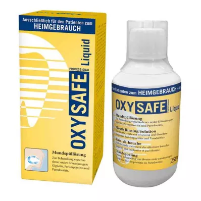 OXYSAFE Nestemäinen Prof. suuvesi hammaslääkärin versio, 250 ml