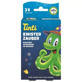 Tinti Crackling Magic Pack, jossa 3 näyttökulhoa, 3 kpl