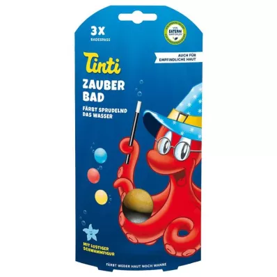 Tinti Magic -kylpypakkaus, jossa 3 esittelykulhoa, 3X40 g Tinti Magic -kylpypakkaus, jossa 3 esittelykulhoa, 3X40 g