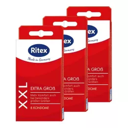 RITEX XXL Kondomipaketti, 24 kpl