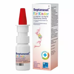 SEPTANASAL lapsille 0,5 mg/ml + 50 mg/ml Nasens., 10 ml