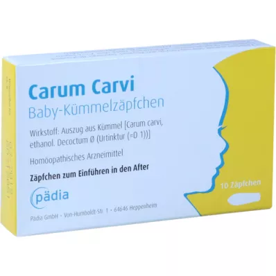 CARUM CARVI Vauvan kumina peräpuikot, 10 kpl