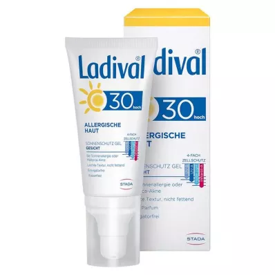 LADIVAL allergiselle iholle tarkoitettu geeli LSF 30, 50 ml