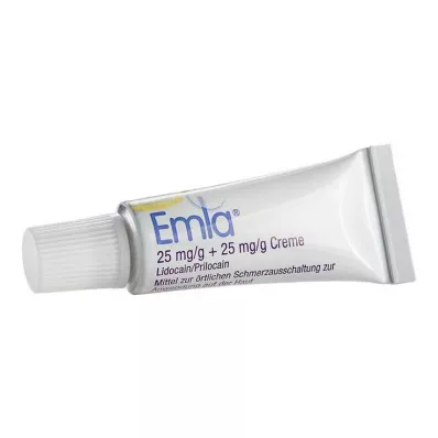 EMLA 25 mg/g + 25 mg/g voidetta + 2 Tegaderm-laastaria, 5 g EMLA 25 mg/g + 25 mg/g voidetta + 2 Tegaderm-laastaria, 5 g