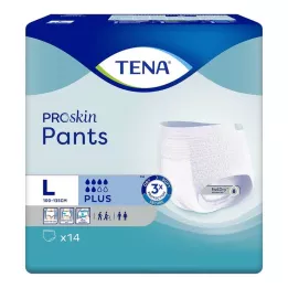 TENA PANTS sekä L-kertakäyttöhousut, 14 kpl