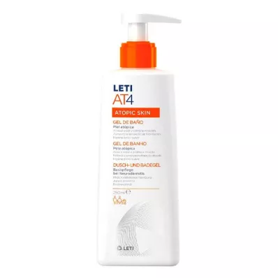 LETI AT4 suihku- ja kylpygeeli, 250 ml