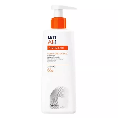 LETI AT4 suihku- ja kylpygeeli, 250 ml