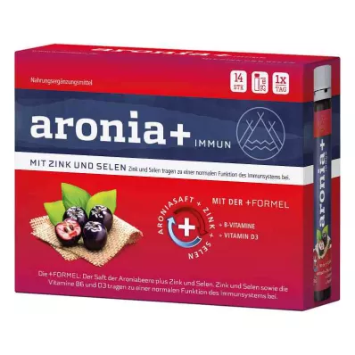 ARONIA+ IMMUN Juoma-ampullit, 14X25 ml ARONIA+ IMMUN Juoma-ampullit, 14X25 ml