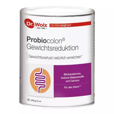 PROBIOCOLON Painonalennus Dr.Wolz-jauhe, 315 g PROBIOCOLON Painonalennus Dr.Wolz-jauhe, 315 g