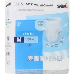SENI Active Classic -inkontinenssisukkahousut kertakäyttöiset M, 30 kpl