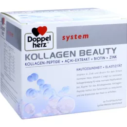 DOPPELHERZ Collagen Beauty -järjestelmän injektiopullot, 30 kpl