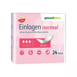 GESUND LEBEN Normaalit insertit, 24 kpl