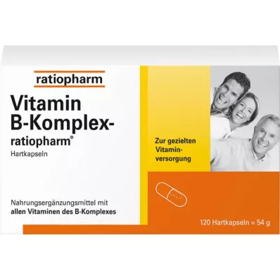 VITAMIN B-KOMPLEX-ratiopharm-kapselit, 120 kpl