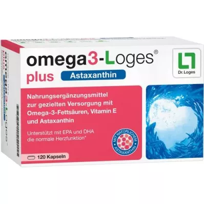 OMEGA3-Loges plus kapselit, 120 kapselia