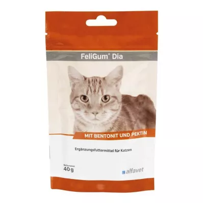 FELIGUM Dia purutipat kissoille, 40 g FELIGUM Dia purutipat kissoille, 40 g