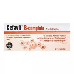 CEFAVIT B-complete kalvopäällysteiset tabletit, 60 kpl