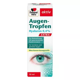 DOPPELHERZ Silmätipat Hyaluron 0,4 % Extra, 10 ml