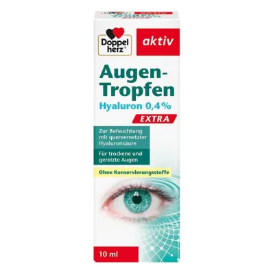 Doppelherz silmätipat hyaluronihappoa 0,4 % extra, 10 ml Doppelherz silmätipat hyaluronihappoa 0,4 % extra, 10 ml