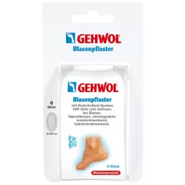 GEHWOL rakkolaastari, iso, 6 kpl