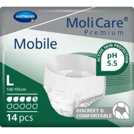 MOLICARE Premium Mobile 5 tippaa koko L, 14 kpl