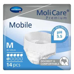 MOLICARE Premium Mobile 6 tippaa koko M, 14 kpl