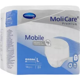 MOLICARE Premium Mobile 6 tippaa koko L, 14 kpl