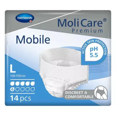 MOLICARE Premium Mobile 6 tippaa koko L, 14 kpl