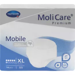 MOLICARE Premium Mobile 6 tippaa koko XL, 14 kpl